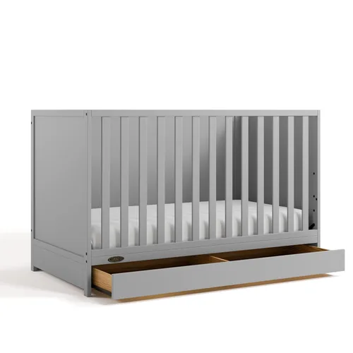 Miniatura 16 de Graco Theo Cuna convertible 3 en 1 para bebé, certificado GREENGUARD Gold, se convierte en cama y sofá cama para niños pequeños, se adapta a colchón