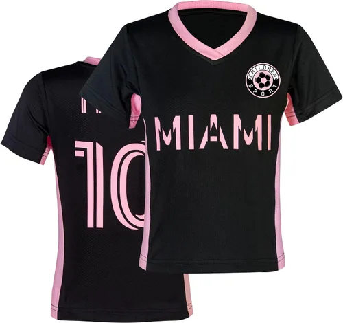 Miniatura 66 de Cnins Camisetas de entrenamiento de fútbol para niños de 2 a 14 años, trajes de práctica para niños y niñas con colores del equipo nacional