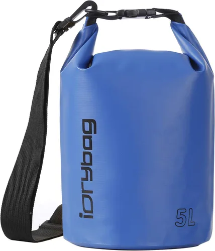 Miniatura 43 de IDRYBAG Bolsa seca para kayak impermeable 2L/5L/10L/15L/20L, pequeña bolsa impermeable para navegación