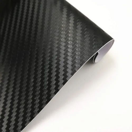 Miniatura 2 de QianBao Compatible con envoltura de vinilo de fibra de carbono de 11.8 x 4 pulgadas, kit de envoltura de emblema Chevy Bowtie con espátula y Negro 6