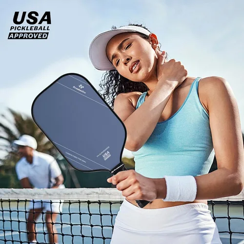 Miniatura 5 de Raqueta de pickleball FH-500 T700, raqueta de pickleball ofensiva de 0.551 in de grosor a dos manos, velocidad y control