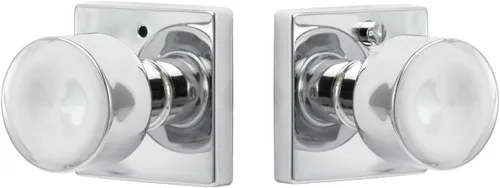 Miniatura 3 de Sure-Loc Hardware BG102-SQ 32D Bergen - Pomo cuadrado de privacidad, acero inoxidable satinado Satinado Inoxidable