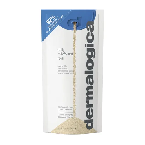 Miniatura 11 de Dermalogica Daily Milkfoliant, exfoliante facial, exfoliante en polvo con AHA y BHA, calmante, pule e hidrata la piel, a base de avena, producto