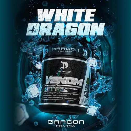 Miniatura 3 de DRAGON PHARMA Venom Potencia Extrema Pre-Entrenamiento, Enfoque Láser Agudo + Energía, Rendimiento Intenso, Ingredientes Probados