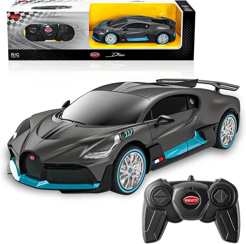 Miniatura 10 de BEZGAR Auto a control remoto con licencia RC, auto de juguete Lambo a escala 1:24 para niños, modelo Lambo Aventador SVJ a control remoto eléctrico
