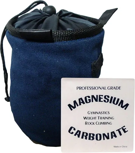 Miniatura 4 de Z ATHLETIC Combo de tiza y bolsa para gimnasia, escalada y levantamiento de pesas (bloque de 2 onzas, varios colores)