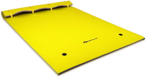 Miniatura 8 de Goplus Almohadilla de agua flotante, almohadilla de lirio para recreación acuática y relajación, alfombrilla flotante de espuma XPE resistente a