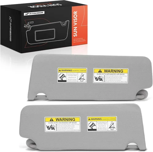 Miniatura 10 de A-Premium Parasol para conductor y pasajero compatible con Honda Pilot 2016-2022, Ridgeline 2017-2023, Passport 2019-2022 - con espejo de tocador