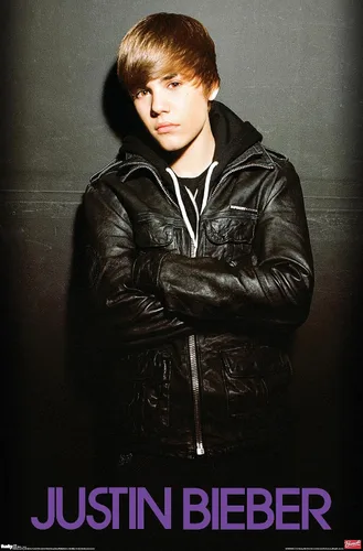 Miniatura 9 de Trends International Justin Bieber - Póster de pared de amor, 14.725 x 22.375 pulgadas, versión enmarcada de madera de granero