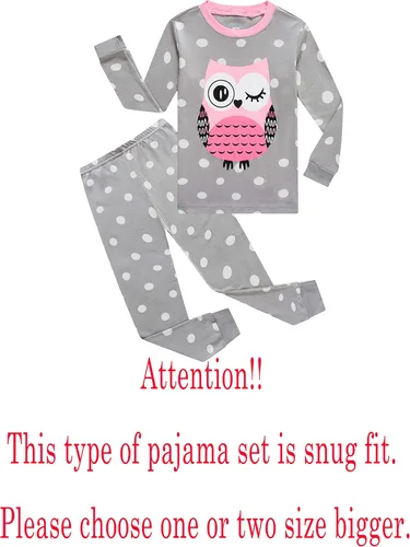 Miniatura 2 de Family Feeling Conjunto de pijama de manga larga, diseño 100% de algodón, para niños pequeños