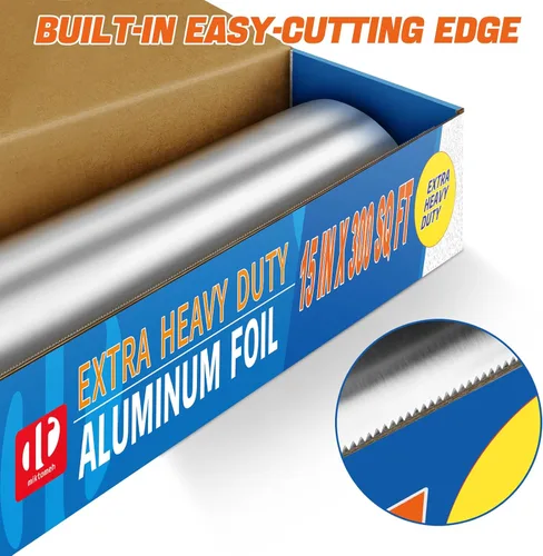 Miniatura 3 de Papel de aluminio súper grueso y extra resistente de 15 pulgadas x 300 pies cuadrados