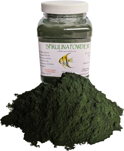 Miniatura 3 de Espirulina en polvo, 8 oz