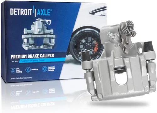 Miniatura 33 de Detroit Axle - Pinza de freno trasera izquierda para Chevrolet Equinox Captiva Sport GMC Terrain Saturn Vue Pontiac Torrent Pinza de freno lateral