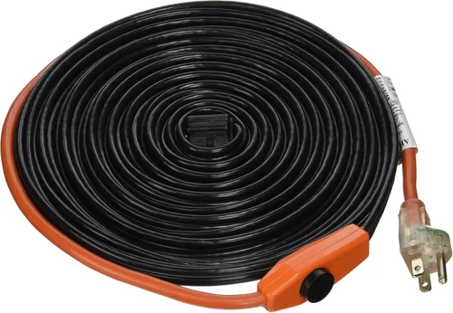 Miniatura 6 de Frost King HC3A - Kit de cables calefactores automáticos, cables de calefacción eléctricos, 3 pies, color negro
