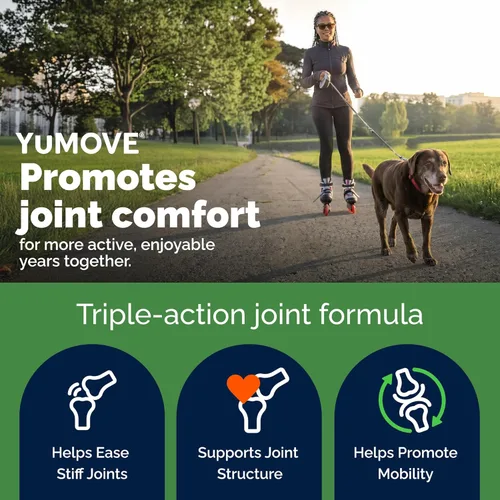 Miniatura 2 de YuMOVE Suplemento para articulaciones para perros mayores, suplemento avanzado de fuerza veterinaria para cadera y articulaciones para perros