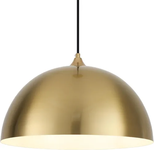 Miniatura 11 de Luces colgantes negras de 15.7 pulgadas para isla de cocina, lámpara colgante industrial grande dorada para interiores, para comedor, dormitorio