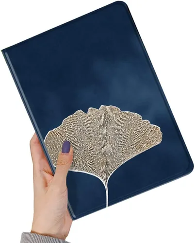 Miniatura 6 de kaitesi Funda floral compatible con iPad 6ª 5ª generación 9.7 pulgadas iPad Air/Air 2, diseño de flores, bonita funda inteligente de piel delgada