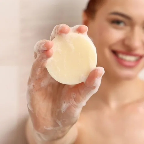 Miniatura 3 de Muun Barra acondicionador de coco (paquete de 2) – Rica nutritiva y voluminizadora – Barra de jabón sólida hidratante y fortalecedora del cabello