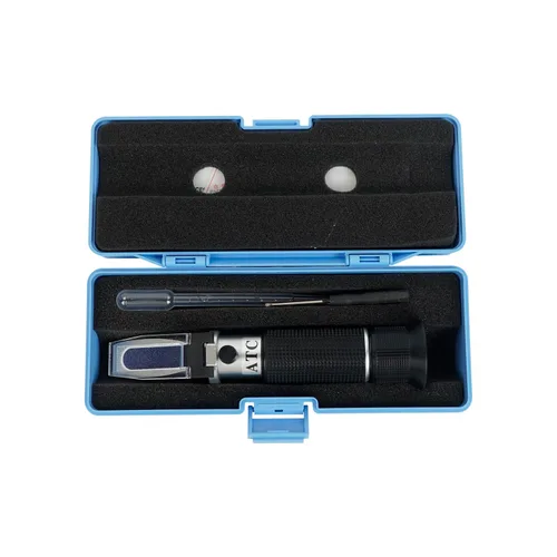 Miniatura 6 de Refractómetro medidor de Brix 0-32% con ATC, refractómetro de Brix, refractómetro de laboratorio para frutas, jugos de frutas, elaboración de vino