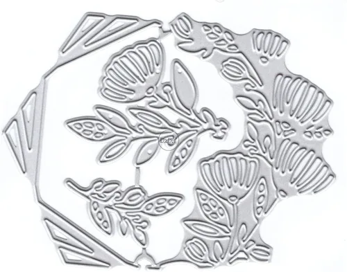 Miniatura 25 de DzIxY Juego de troqueles de corte de metal de encaje con flores antiguas para hacer tarjetas, juegos de troqueles de papel de gofrado, plantillas