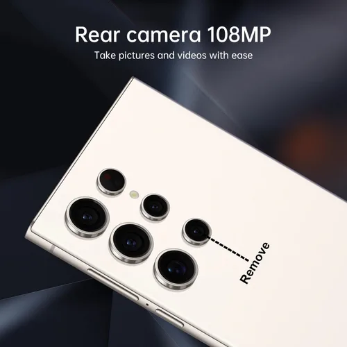Miniatura 2 de Teléfono inteligente I24 Ultra 5G, 6+256 GB teléfono desbloqueado, Android 13.0, cámara de zoom de 48+108MP, teléfono móvil con bolígrafo integrado