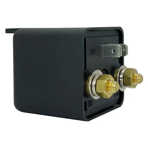 Miniatura 6 de Relé 200A, 12V de servicio continuo SPST de 4 pines, relé de alta potencia