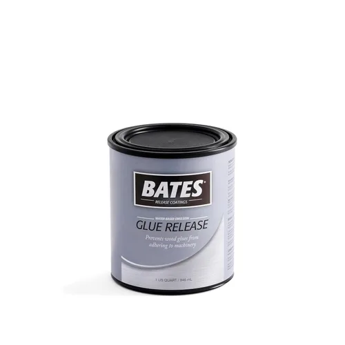 Bates Glue Release & Boothcoating - Un revestimiento temporal de emulsión a base de agua para la industria de la carpintería que permite que las