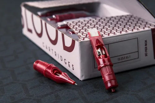Miniatura 5 de Peak - Agujas de tatuaje para tatuaje, 1223 planas de 0.138 in, agujas de tatuaje, excelente para tatuajes, microblading, y procedimientos