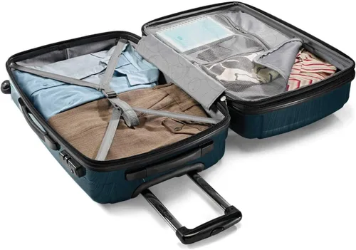 Miniatura 199 de Samsonite Winfield 2 Equipaje rígido con ruedas giratorias, Azul profundo, Juego de 3 piezas (20/24/28)