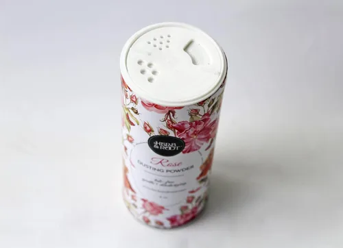 Miniatura 7 de Herb & Root Polvos corporales para espolvorear sin talco. Rosa, vainilla, sándalo, lavanda, jazmín y sets de regalo (tamaño completo, rosa)
