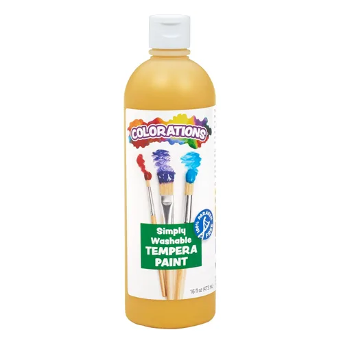 Miniatura 15 de Colorations WSTTU - Témpera lavable, pintura para niños no tóxica, vibrante e intensa, para manualidades, pasatiempos y diversión, suministros