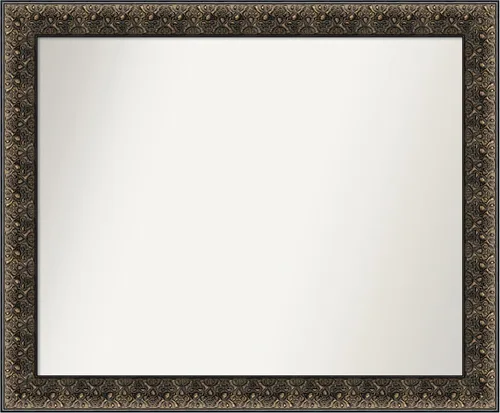Miniatura 102 de Amanti Art Espejo personalizado, espejo de baño Tribeca, espejo de pared o espejo de tocador de baño sobre el fregadero (28.25 x 34.25 pulgadas)