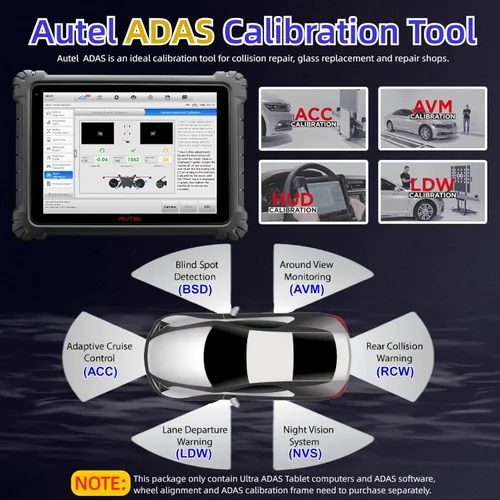 Miniatura 3 de Autel MaxiSys Ultra ADAS, herramienta de diagnóstico de escaneo inteligente superior 2025 con software de calibración del sistema ADAS