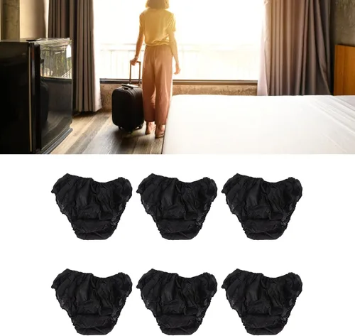 Miniatura 2 de plplaaoo 50 piezas de ropa interior desechable, bragas desechables, unisex, talla única, se adapta a la mayoría de ropa interior de viaje portátil