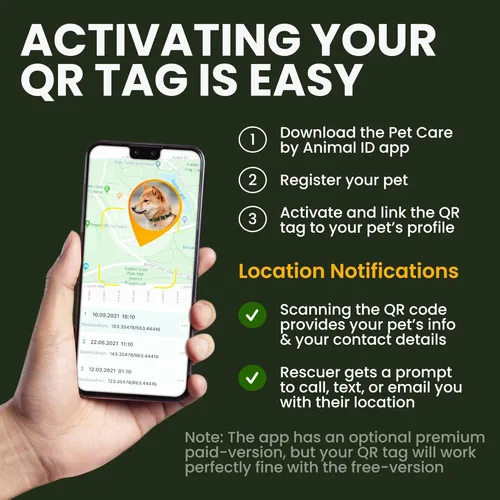 Miniatura 5 de BRONZEDOG Collar de perro de cuero enrollado para perros pequeños, medianos y grandes con etiqueta de identificación QR (ciruela, XS: 9-11 pulgadas)