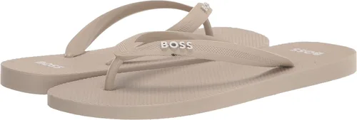 Miniatura 7 de BOSS Sandalias con logotipo audaz para hombre, leche de avena, 8-9, Leche de avena, 8-9