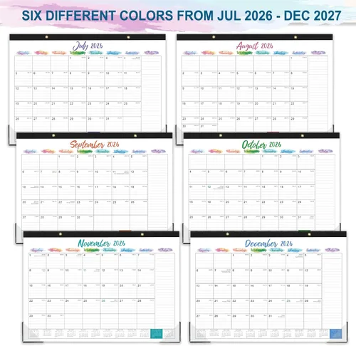 Miniatura 5 de Calendario de escritorio 2024, calendario 2024 de enero de 2024 a diciembre de 2024, calendario mensual de escritorio de 12 meses, 17 x 12 pulgadas