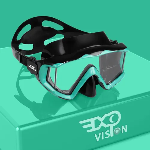 Miniatura 24 de Máscara de buceo Pano 3 para adultos, máscara de esnórquel de vidrio templado, máscara de natación antivaho sin fugas, gafas de natación con Azul