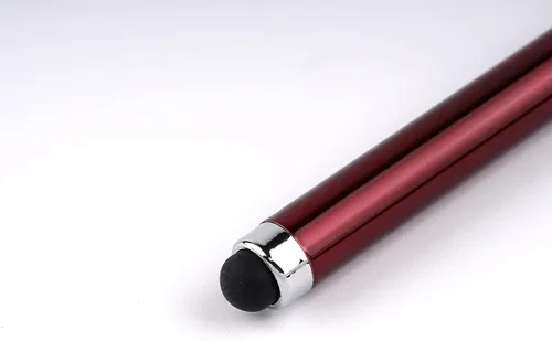 Miniatura 9 de Bolígrafo multifunción de metal, lápiz capacitivo para pantalla táctil, linterna con luz blanca, regalos creativos de Navidad y cumpleaños (2 rojos)