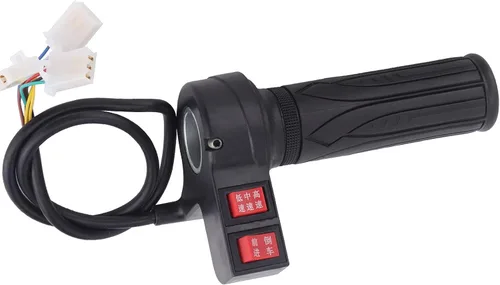 Miniatura 5 de Mango universal del acelerador de bicicleta eléctrica, 3 velocidades ajustable con control de avance/retroceso