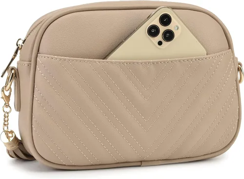 Miniatura 7 de lola mae Bolso bandolera acolchado, bolso de hombro de diseño moderno