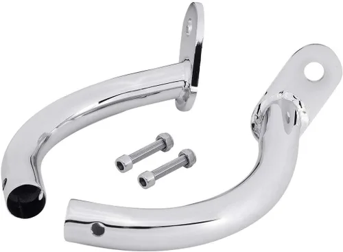 Miniatura 3 de TCT-MOTORPARTS Soporte de protección de alforja para Harley Electra Glide FLHT FLHTC FLHTCU 97-08 Cromado