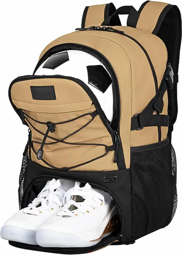 Miniatura 20 de Goloni Soccer Backpack,Basketball Backpack with Ball Compartment & Shoe Compartment,Backpack for Basketball,Soccer