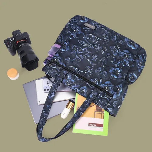 Miniatura 97 de CLOUDMUSIC Bolsa de hombro para enfermeras, profesores, trabajo, gimnasio, viajes, playa, mujeres, con gran capacidad, impermeable