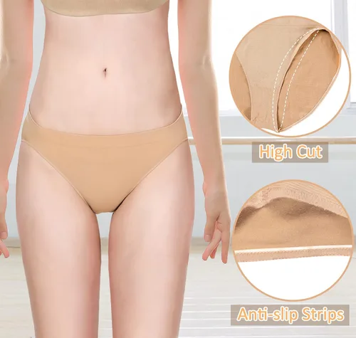 Miniatura 3 de WYHDY Camisola para mujeres y niñas, leotardo de ballet sin costuras, ropa interior para baile