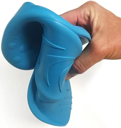 Miniatura 6 de Cressi Aletas de natación flotantes cortas para aprender a nadar - Para niños de 1 año en adelante - Mini Light: diseñadas en Italia Azur