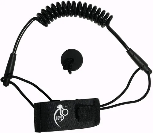 Miniatura 2 de Bo-Toys Body Board Coiled PRO - Correa de muñeca cómoda y ligera acolchada de neopreno