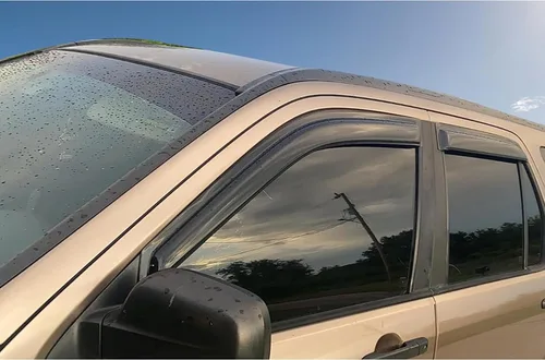 Miniatura 5 de IKON MOTORSPORTS - Visera de ventana compatible con Honda CRV SUV 2002-2006, estilo delgado, acrílico, humo, lluvia, protección contra el viento