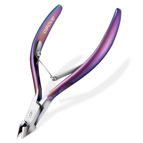 opove X7 - Cortadora de cutículas, cortaúñas de acero inoxidable, removedor de uñas extremadamente afilado, herramienta de manicura y pedicura opove