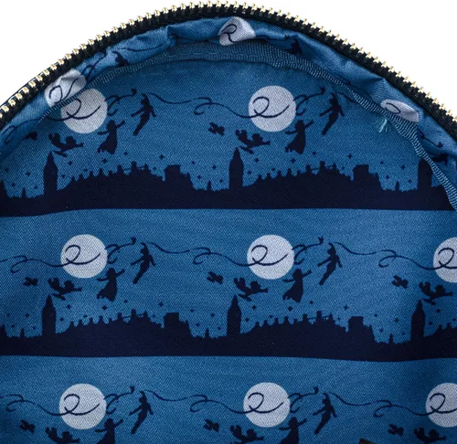 Miniatura 4 de Loungefly Disney Peter Pan Second Star Glow - Bolso de hombro con doble correa para mujer, Multi